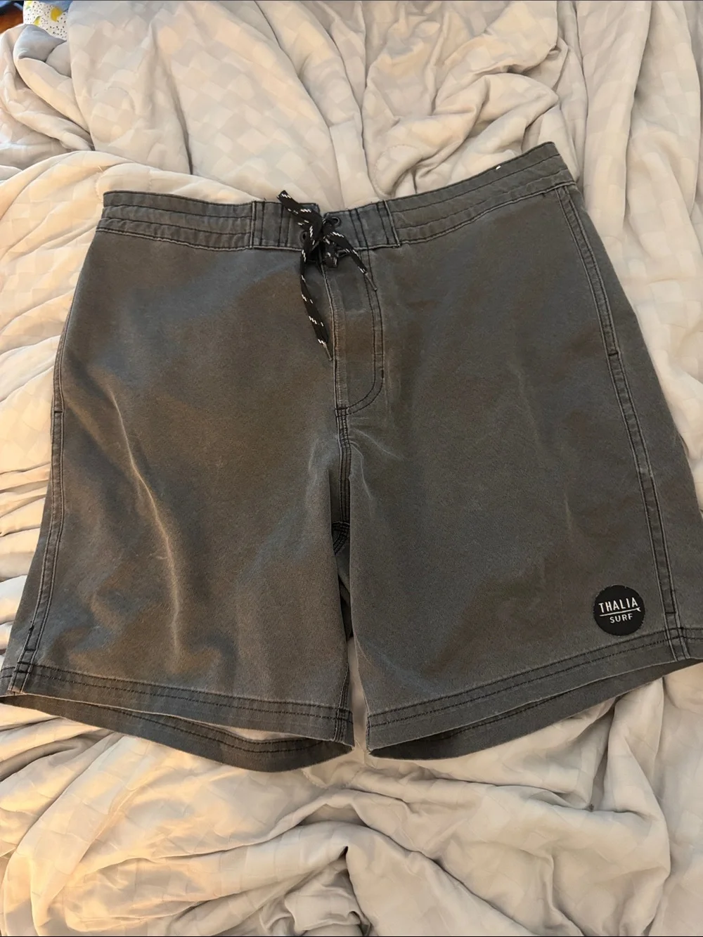 Thalia Surf Men's Charcoal Swim Board Shorts